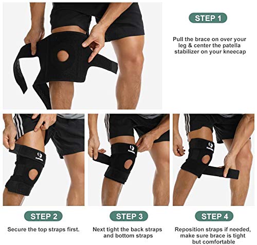 Premium Knee Support Open Patella