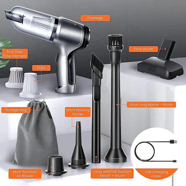 😍Special Offer - 🔥 USB CAR & HOME VACUUM CLEANER 🔥( Germany Model )