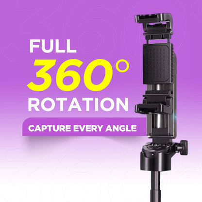 MagicGrip Pro – Compact 3-in-1 Selfie Stick Tripod with Remote