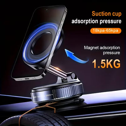 Premium  - 4 In 1 SuperFast Car Charger With Galaxy Light | Free 360 Vacuum Phone Holder  | 6 Months Warranty