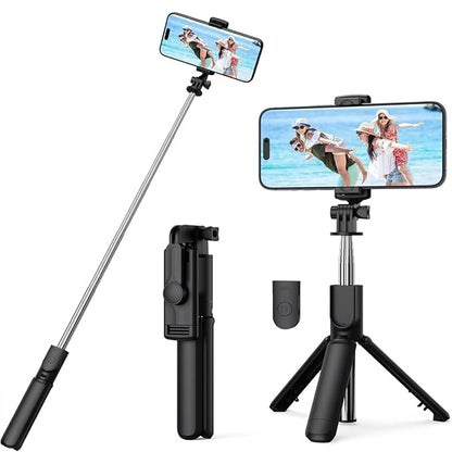 🔥 MagicGrip Pro – Compact 3-in-1 Selfie Stick Tripod with Remote