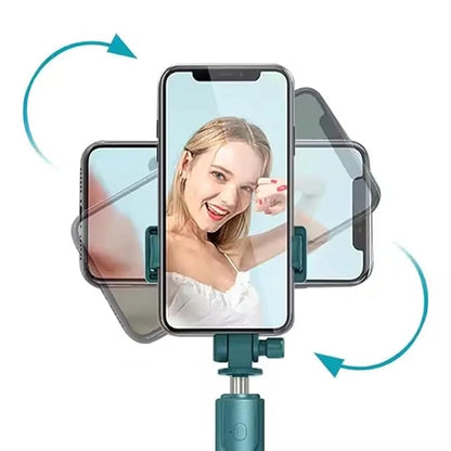 🔥 MagicGrip Pro – Compact 3-in-1 Selfie Stick Tripod with Remote