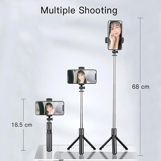 🔥 MagicGrip Pro – Compact 3-in-1 Selfie Stick Tripod with Remote