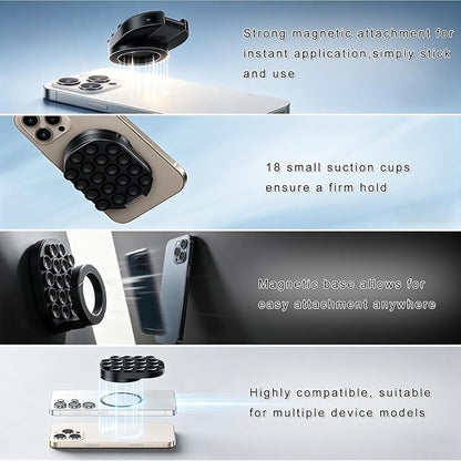 FLEXCLIP™ 360 Degree Metal Suction Phone Holder