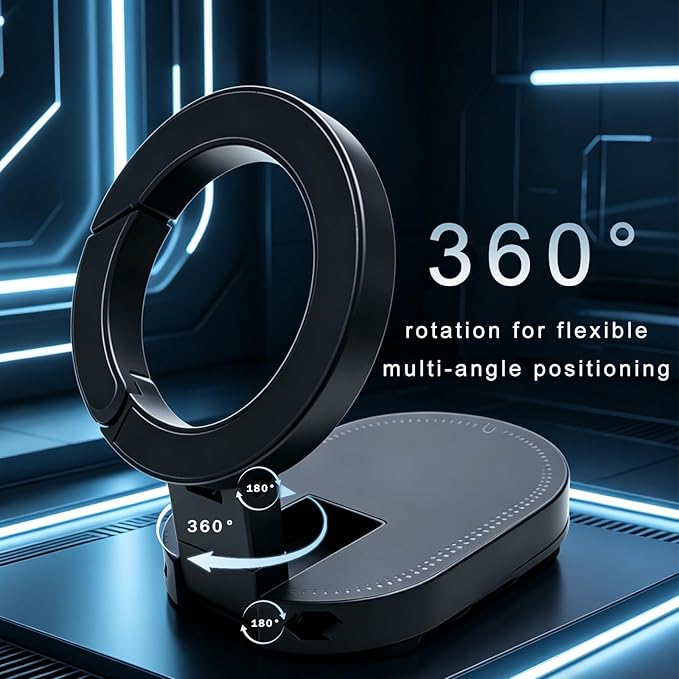 FLEXCLIP™ 360 Degree Metal Suction Phone Holder
