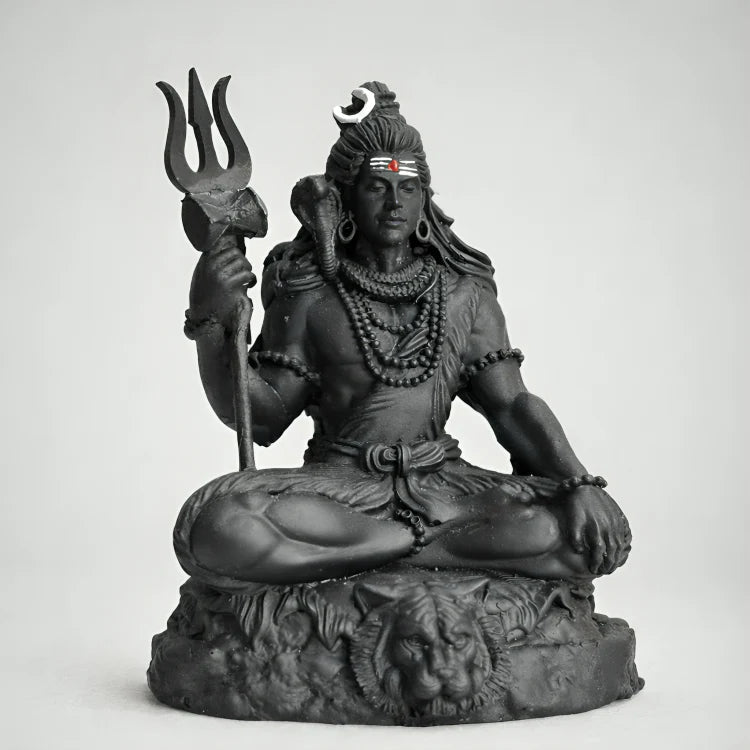 Drive Safely With Bholenath Shiva Idol | Free Panch Mukhi Rudraksha