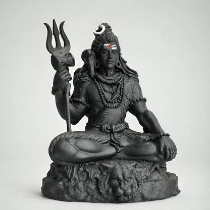 Drive Safely With Bholenath Shiva Idol | Free Panch Mukhi Rudraksha