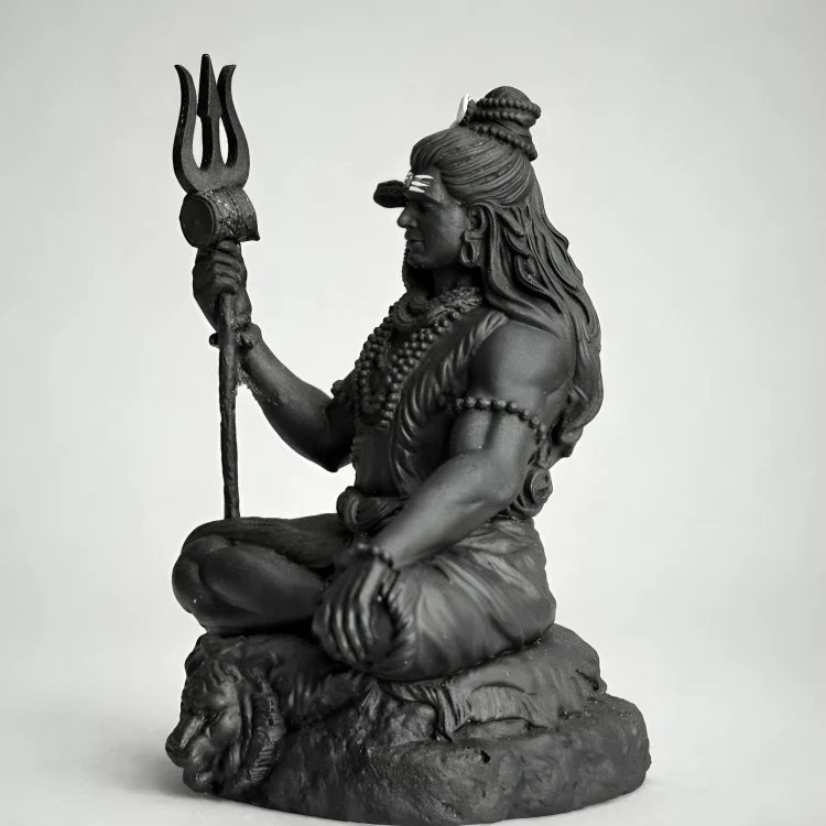 Drive Safely With Bholenath Shiva Idol | Free Panch Mukhi Rudraksha