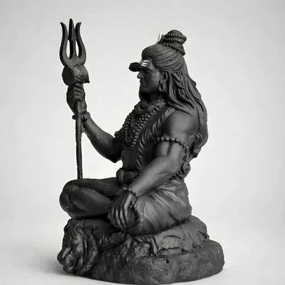 Drive Safely With Bholenath Shiva Idol | Free Panch Mukhi Rudraksha