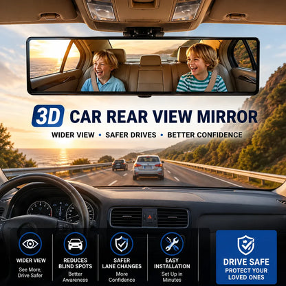 🔥50%OFF - Limited Stock 3D Car Rear View Mirror