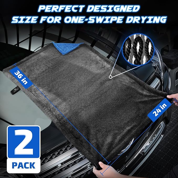 1200 GSM Twisted Loop multi-purpose Fast Drying Towel