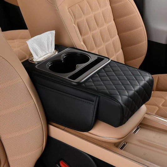5 in 1 CAR ARMREST CONSOLE CUSHION - UNIVERSAL FIT FOR ALL CARS