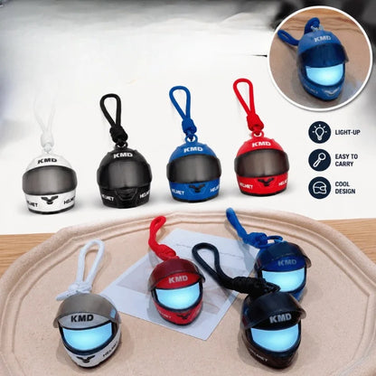 🔥Limited Stock - Light-Up Helmet Keychain