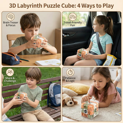 🔥50%OFF - Labyrinth 3D Puzzle Maze Cube